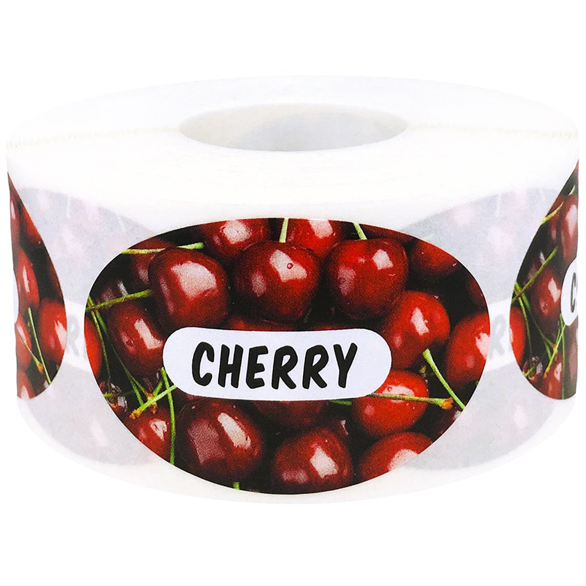 Cherry Labels with Real Image QTY 500