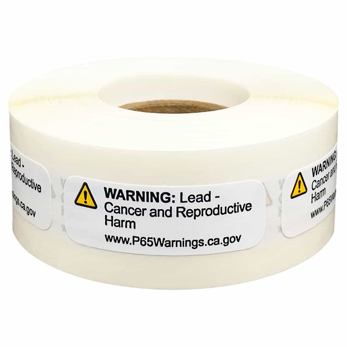 Short Form Prop 65 Lead Warning Labels QTY 500
