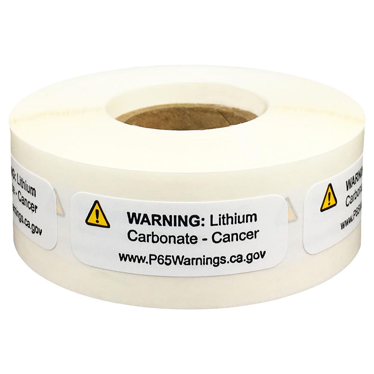 Short Form Prop 65 Lithium Warning Labels