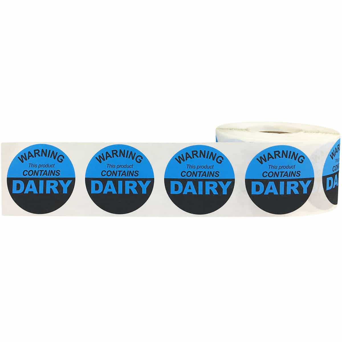 This Product Contains Dairy Allergy Warning Labels QTY 500 This Product Contains Dairy Allergy Warning Labels QTY 500