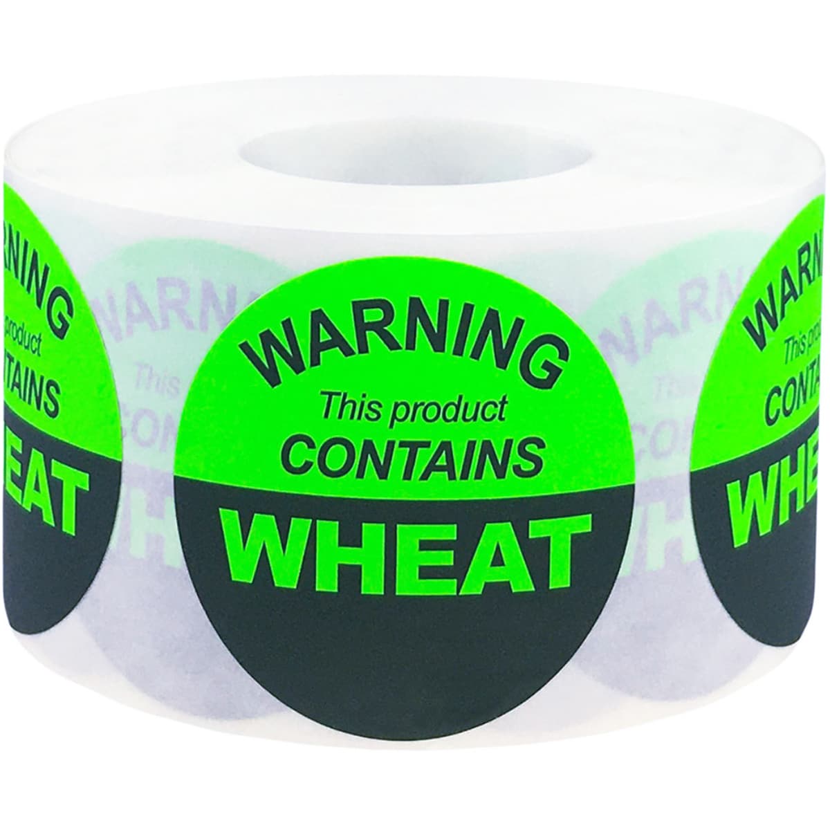 This Product Contains Wheat Allergy Warning Labels QTY 500 This Product Contains Wheat Allergy Warning Labels QTY 500