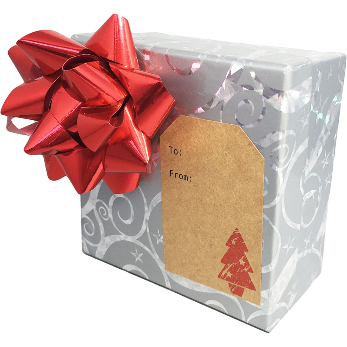 Rustic Christmas Kraft Gift Tags for Gift Wrapping QTY 100