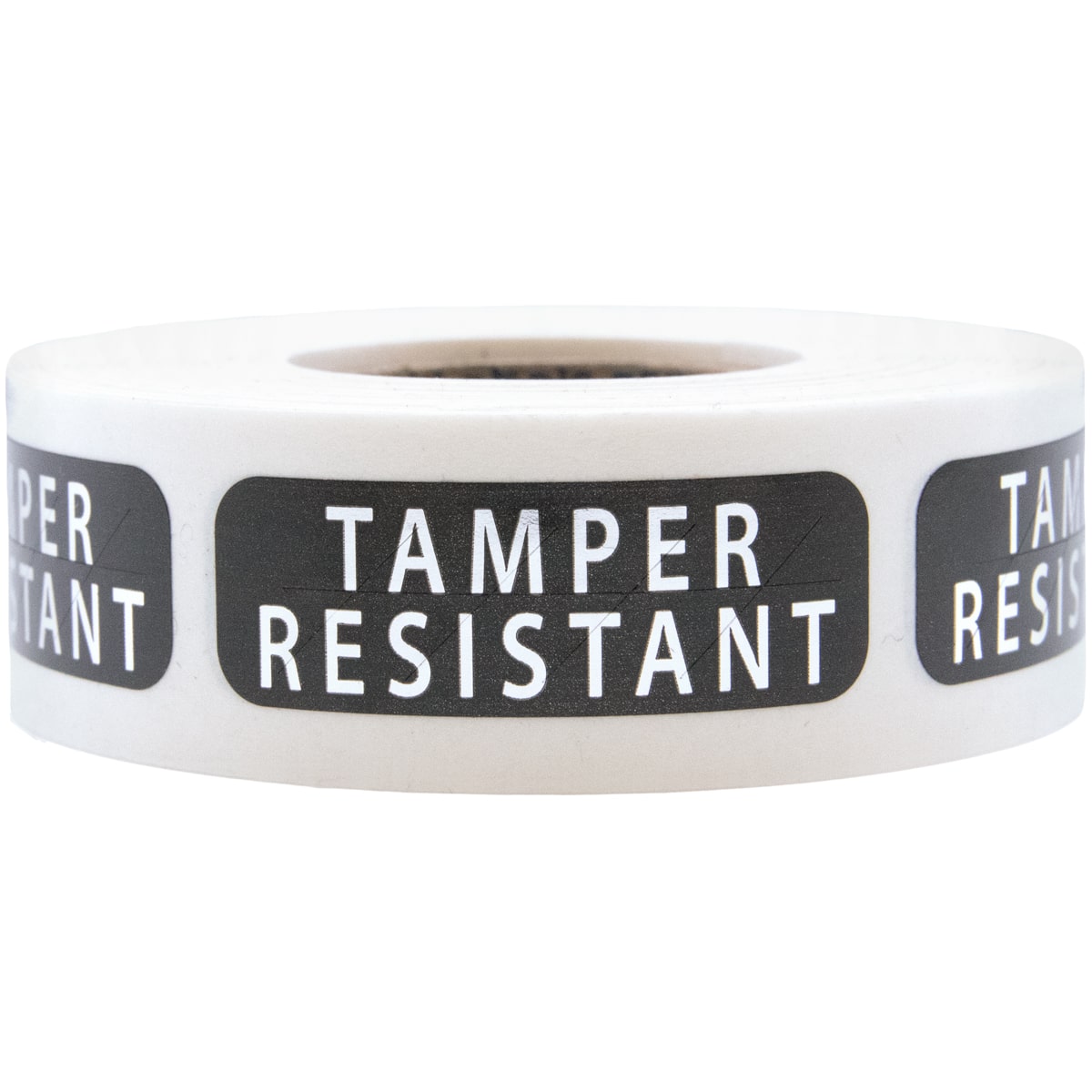 Tamper Resistant Labels | 0.5" x 1.5" - Metallic Black QTY 500 Tamper Resistant Labels | 0.5" x 1.5" - Metallic Black QTY 500