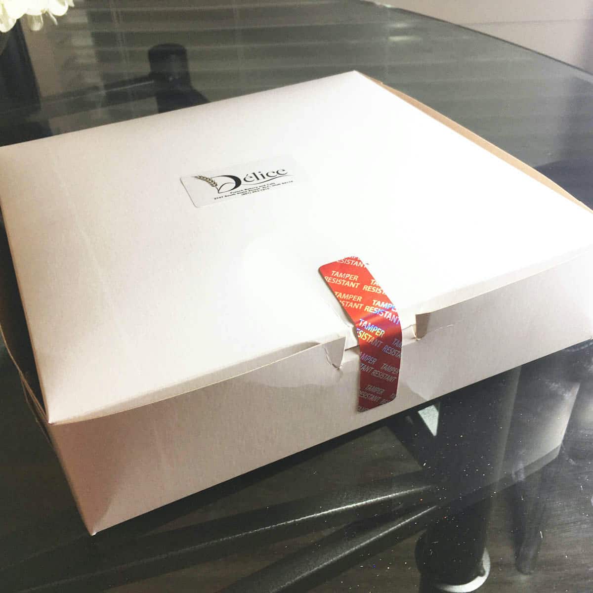 Tamper Resistant Labels | 0.75" x 3.5" - Metallic Red QTY 500 Tamper Resistant Labels | 0.75" x 3.5" - Metallic Red QTY 500