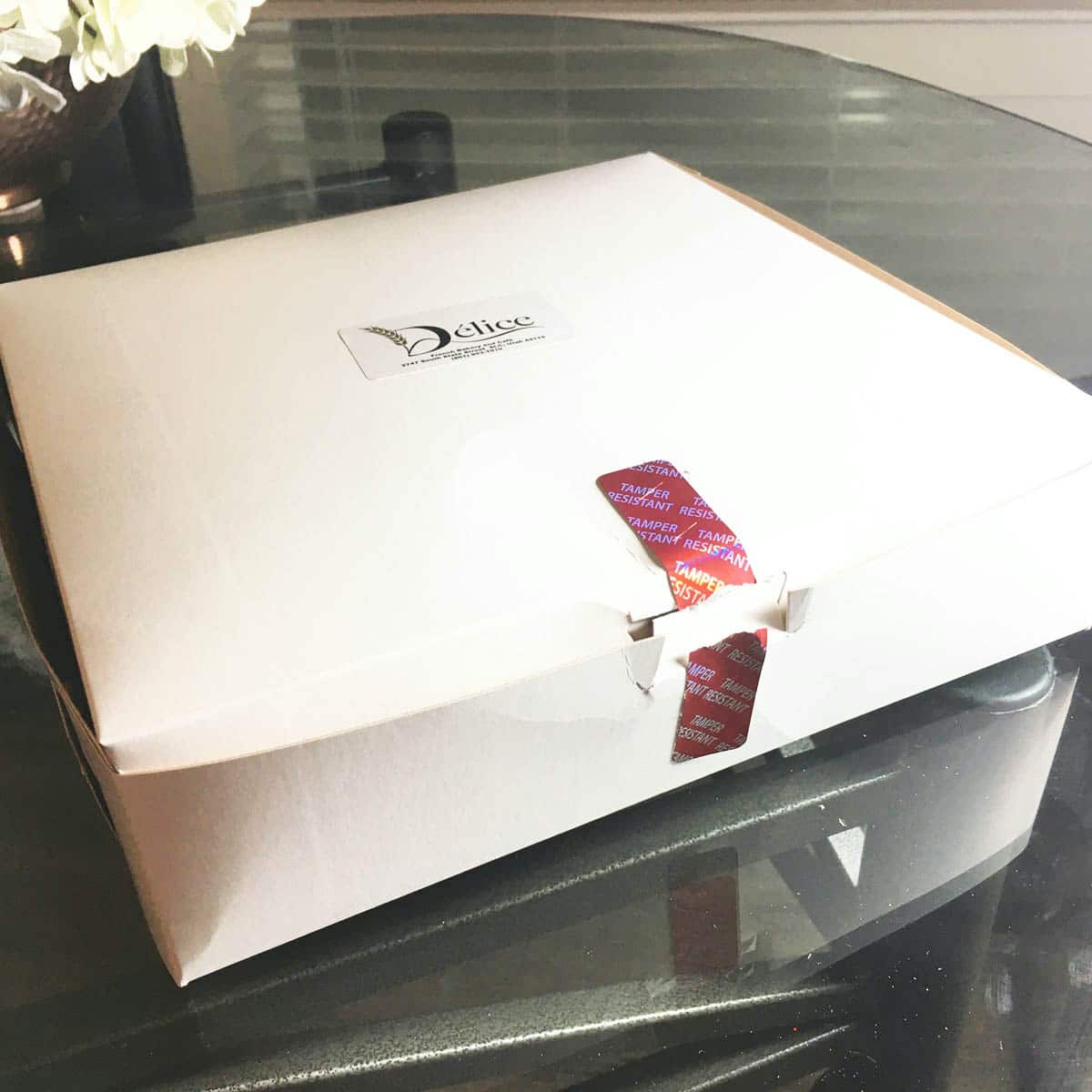 Tamper Resistant Labels | 0.75" x 3.5" - Metallic Red QTY 500 Tamper Resistant Labels | 0.75" x 3.5" - Metallic Red QTY 500