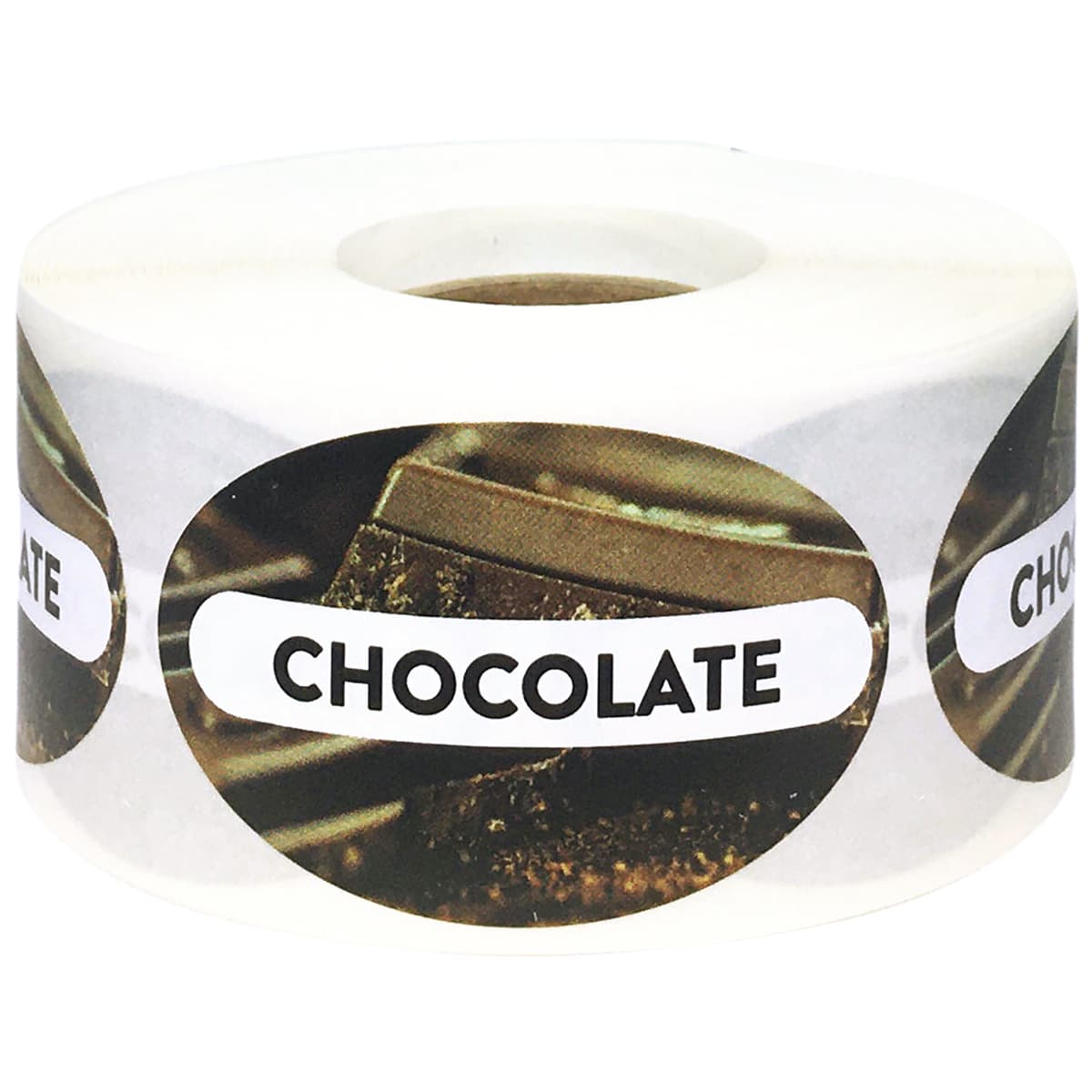Chocolate Flavor Bakery Labels QTY 500 Chocolate Flavor Bakery Labels QTY 500