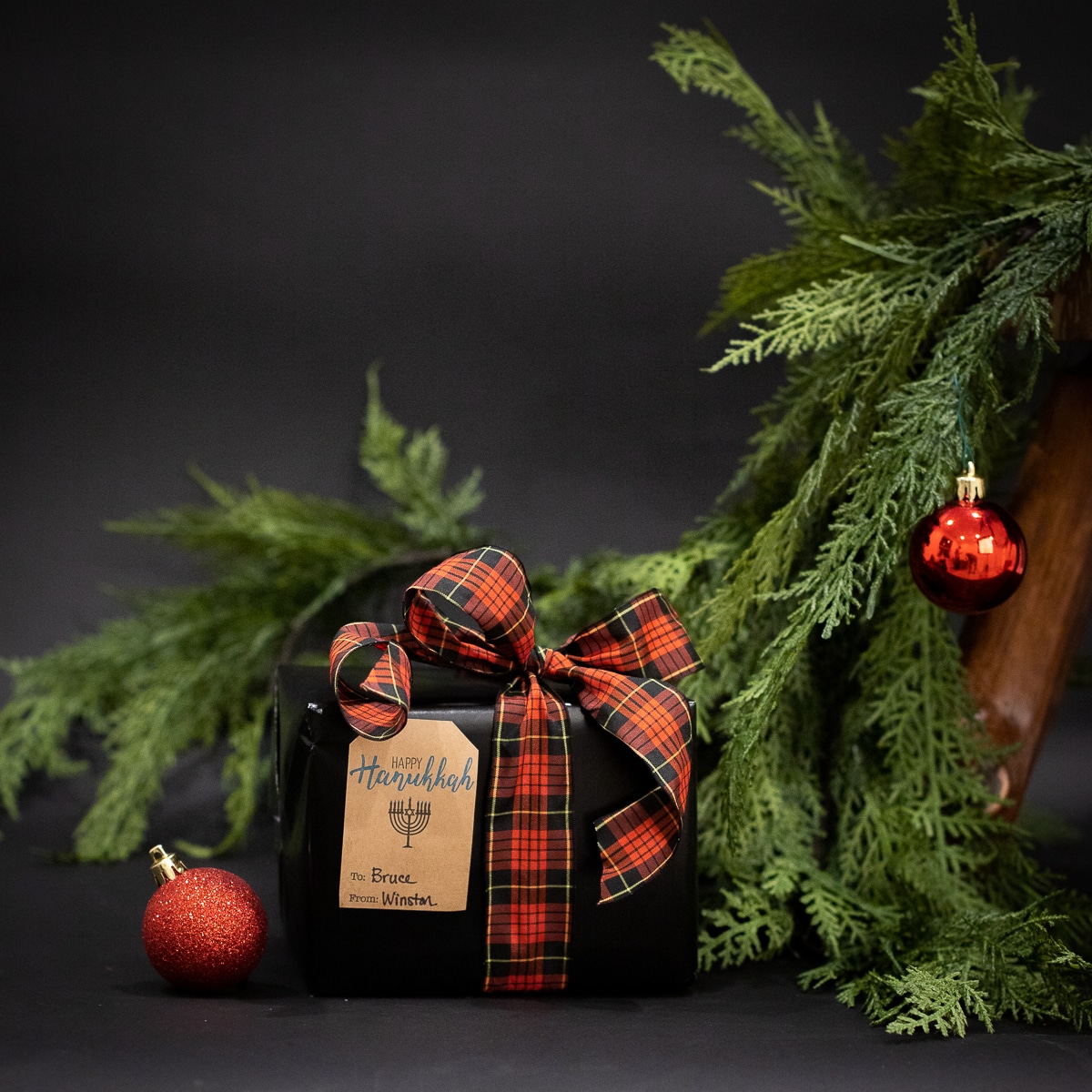 Happy Hanukkah Kraft Gift Tags QTY 100 Happy Hanukkah Kraft Gift Tags QTY 100