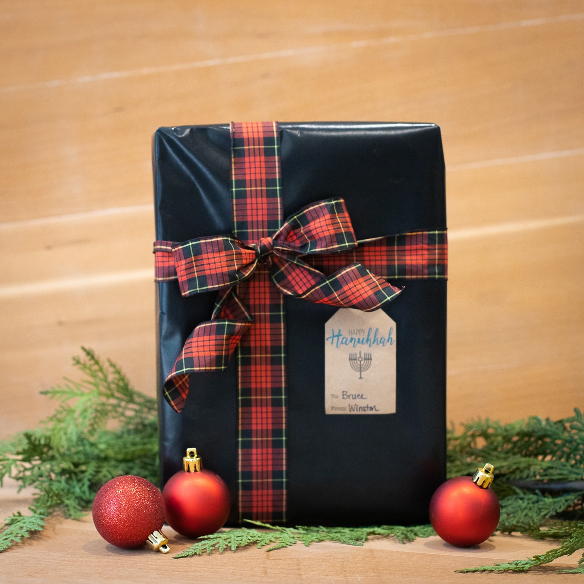 Happy Hanukkah Kraft Gift Tags QTY 100 Happy Hanukkah Kraft Gift Tags QTY 100