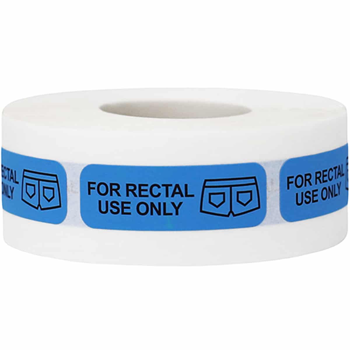 For Rectal Use Only Warning Labels QTY 500 For Rectal Use Only Warning Labels QTY 500