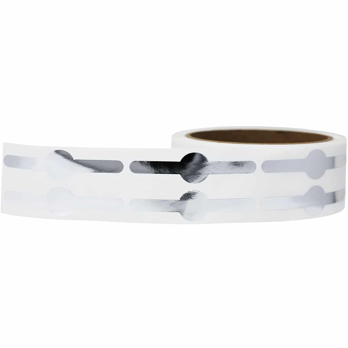Metallic Silver Vial Tube Labels 0.6 circle (0.25 band) x 2.5" Vial Tube QTY 500 Metallic Silver Vial Tube Labels 0.6 circle (0.25 band) x 2.5" Vial Tube QTY 500