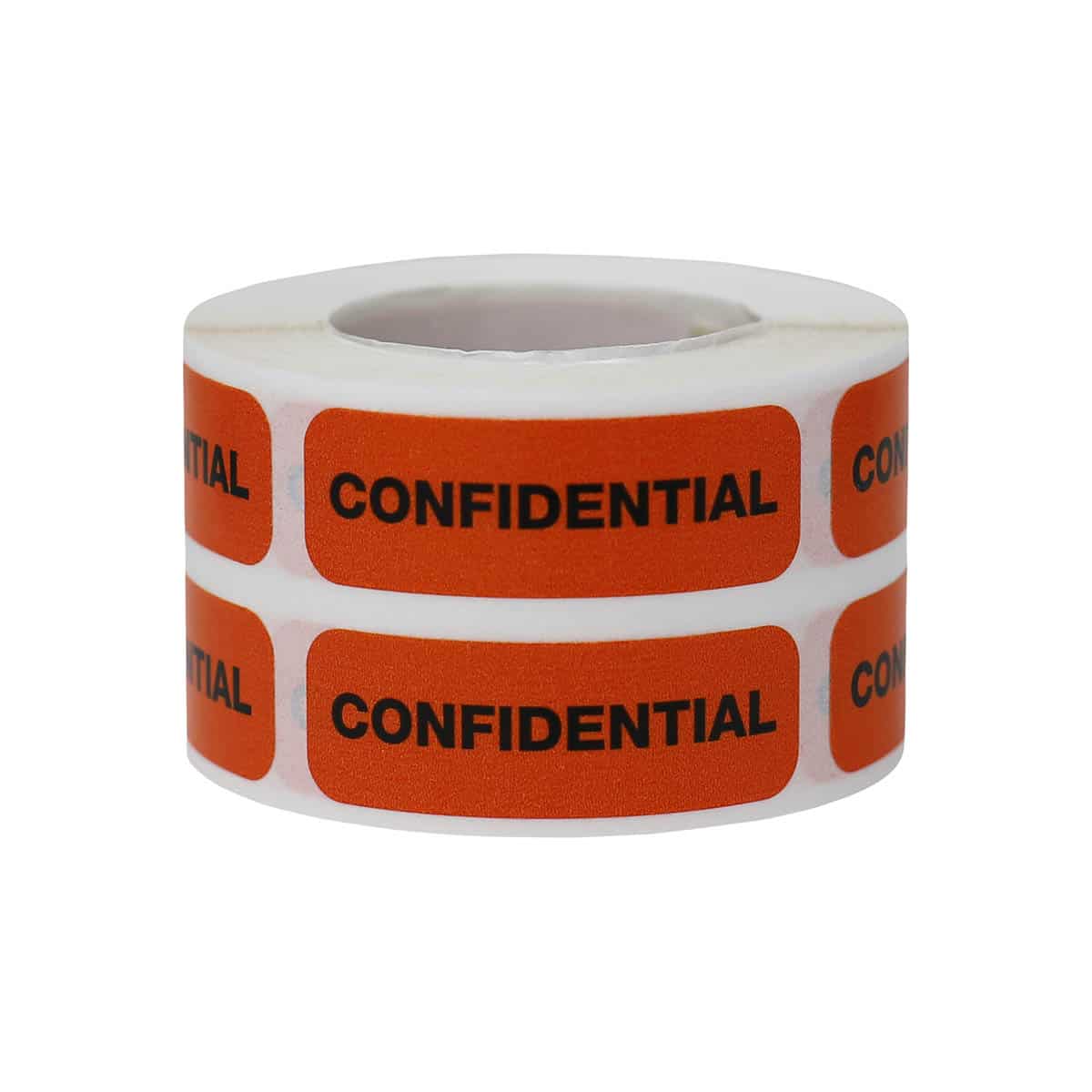 Medical Labels That Say Confidential | 0.5 x 1.5" QTY 500