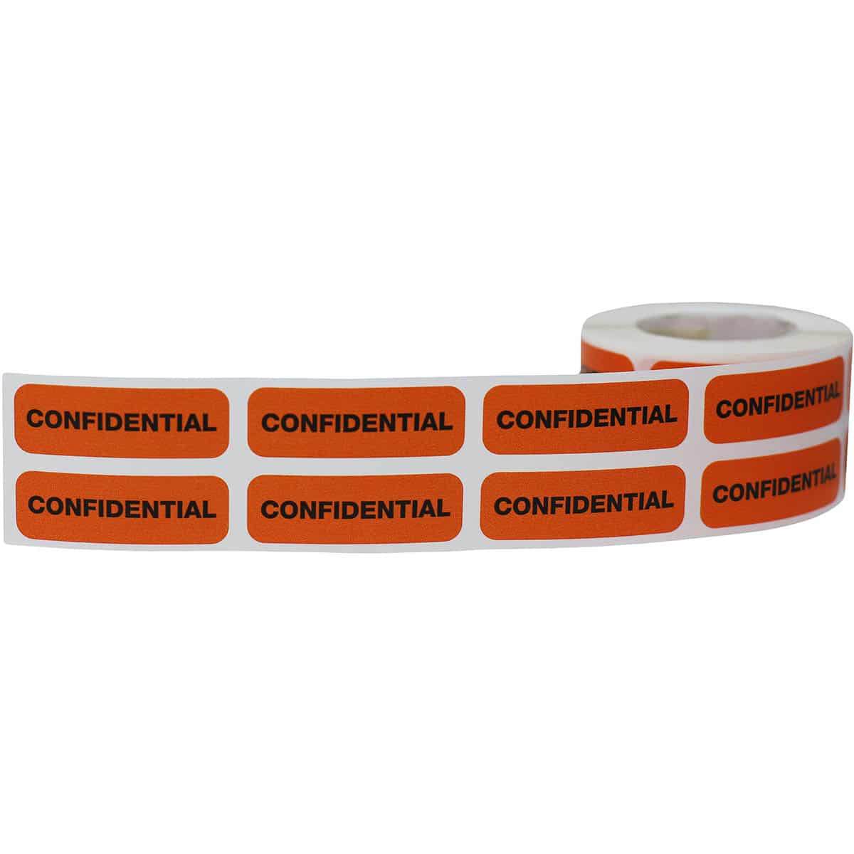 Medical Labels That Say Confidential | 0.5 x 1.5" QTY 500