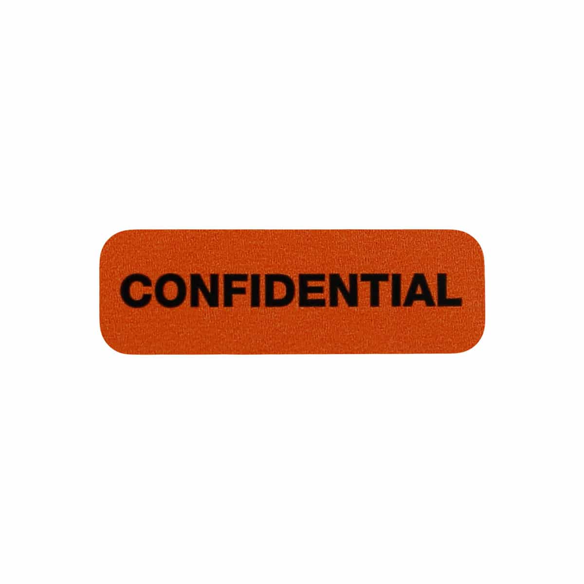 Medical Labels That Say Confidential | 0.5 x 1.5" QTY 500