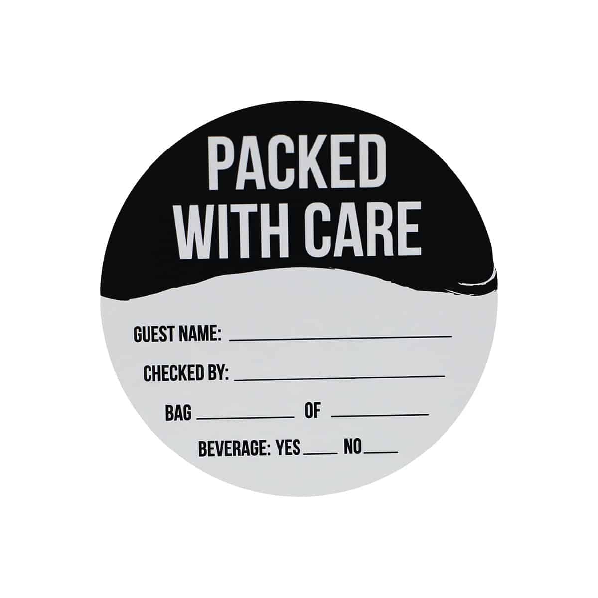 Packed with Care Food Delivery Labels QTY 500 Packed with Care Food Delivery Labels QTY 500