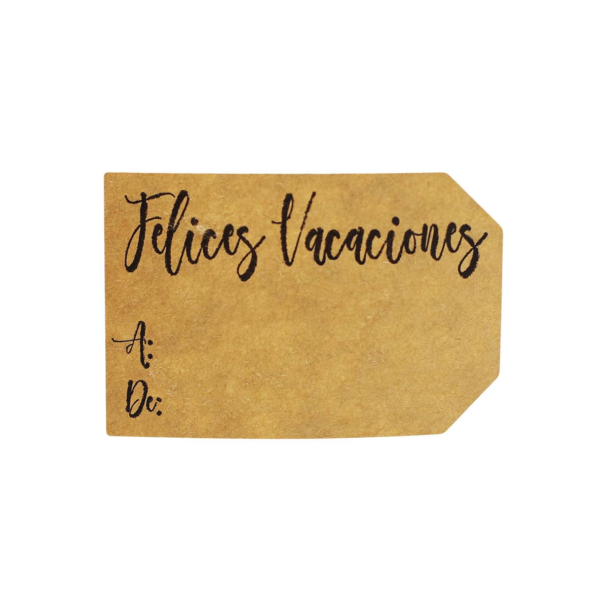 Kraft Spanish Charming Gift Tags QTY 100 Kraft Spanish Charming Gift Tags QTY 100