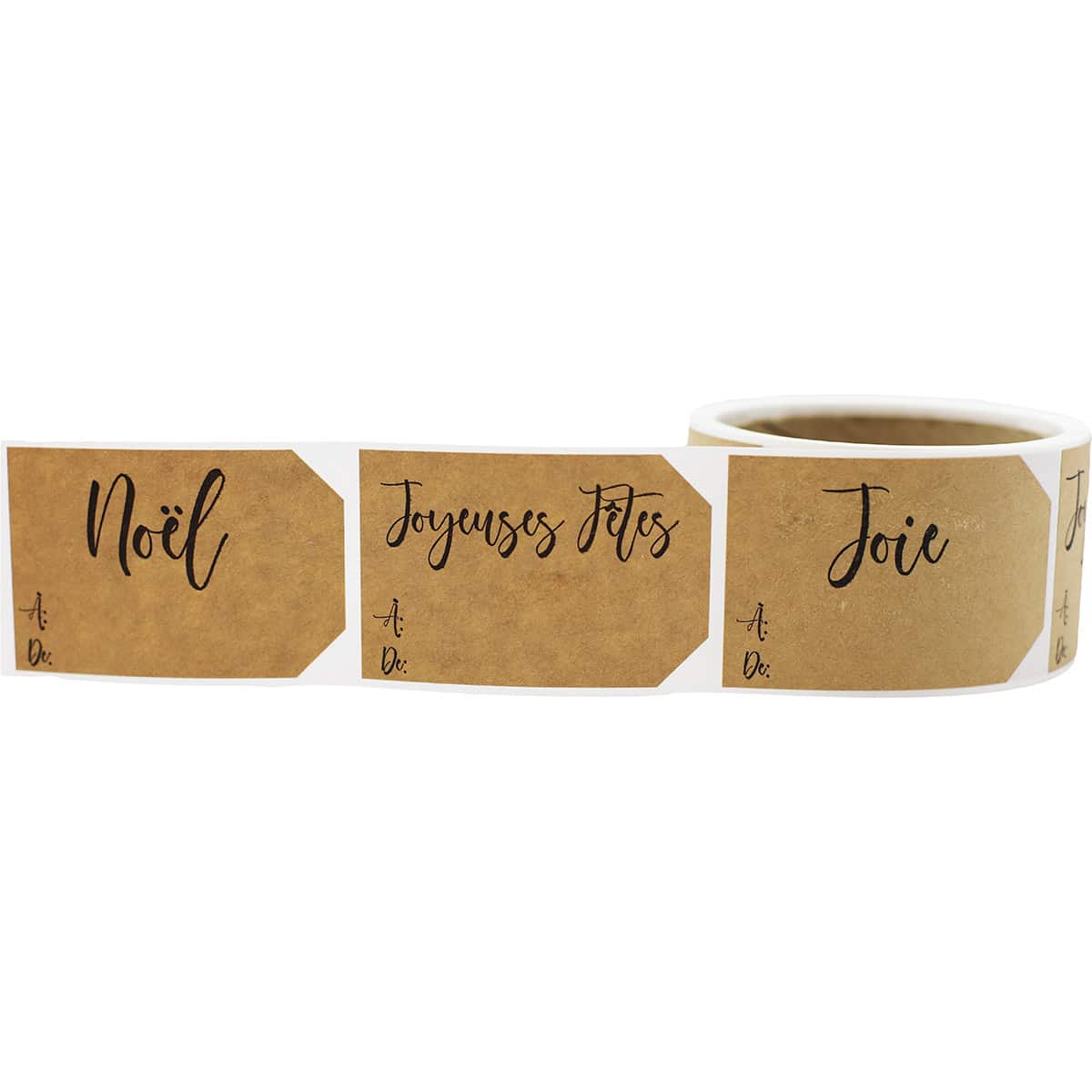 French Christmas Decorations Kraft Gift Tags for Gift Wrapping QTY 100 French Christmas Decorations Kraft Gift Tags for Gift Wrapping QTY 100