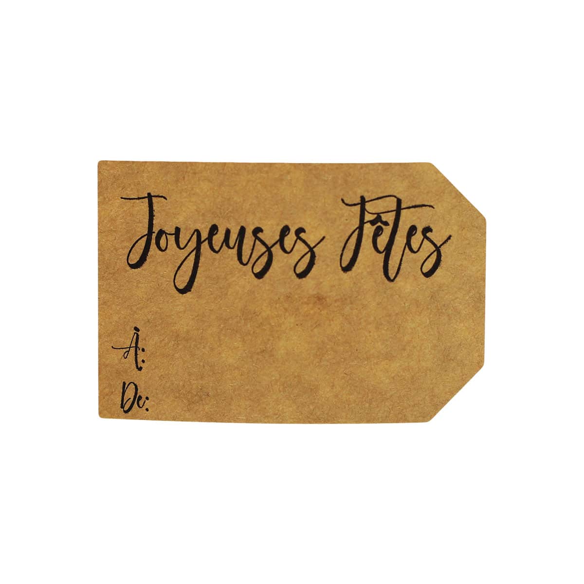 French Christmas Decorations Kraft Gift Tags for Gift Wrapping QTY 100 French Christmas Decorations Kraft Gift Tags for Gift Wrapping QTY 100