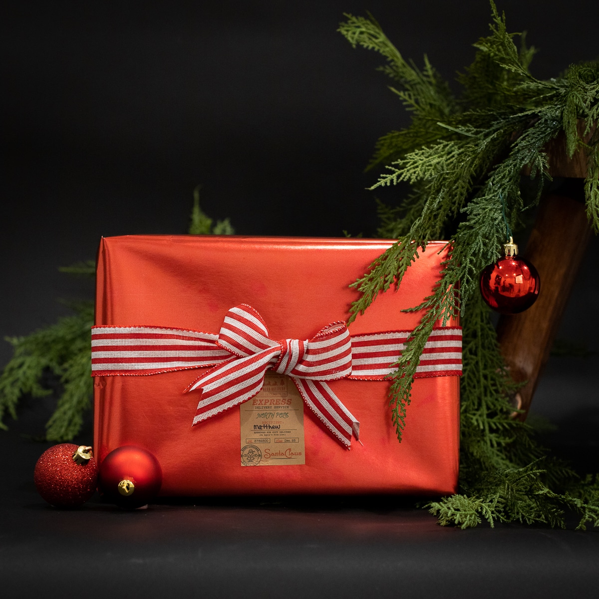 Santas North Pole Christmas Gift Tags Kraft QTY 100 Santas North Pole Christmas Gift Tags Kraft QTY 100