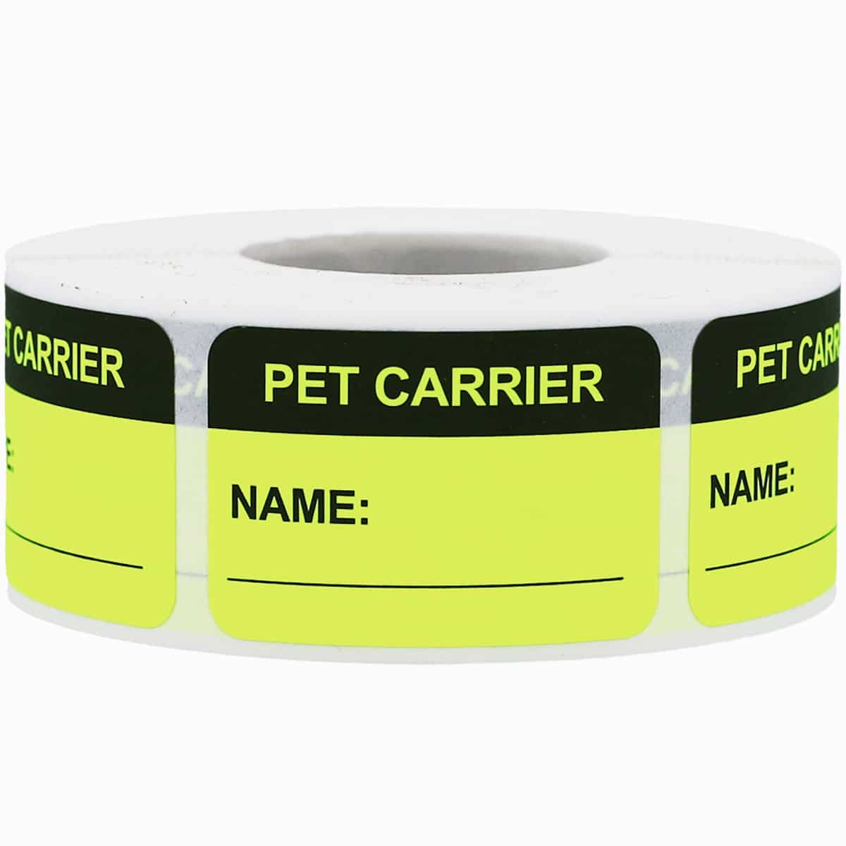 Pet Carrier Writable Labels | 1" x 1.5" QTY 500 Pet Carrier Writable Labels | 1" x 1.5" QTY 500