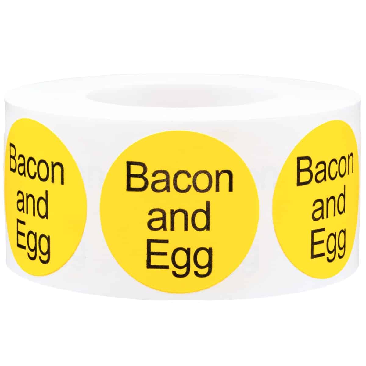 Bacon and Egg Deli Labels QTY 500 Bacon and Egg Deli Labels QTY 500