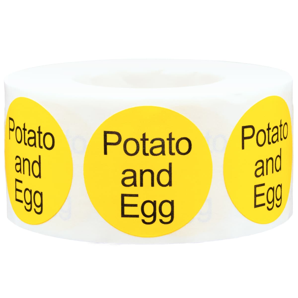 Potato and Egg Deli Labels QTY 500 Potato and Egg Deli Labels QTY 500