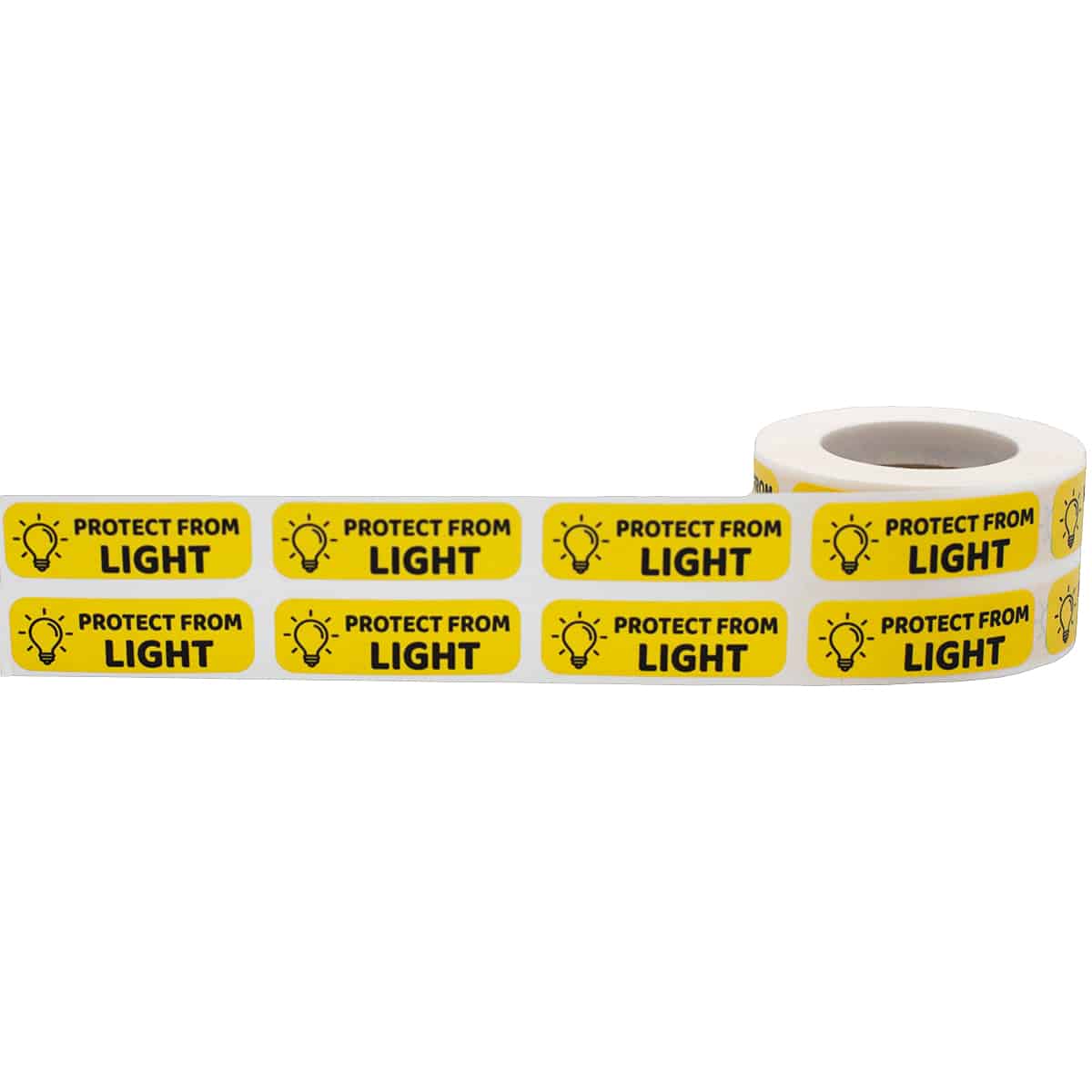 Protect From Light Pharmacy Warning Labels | 0.5" x 1.5" QTY 500 Protect From Light Pharmacy Warning Labels | 0.5" x 1.5" QTY 500