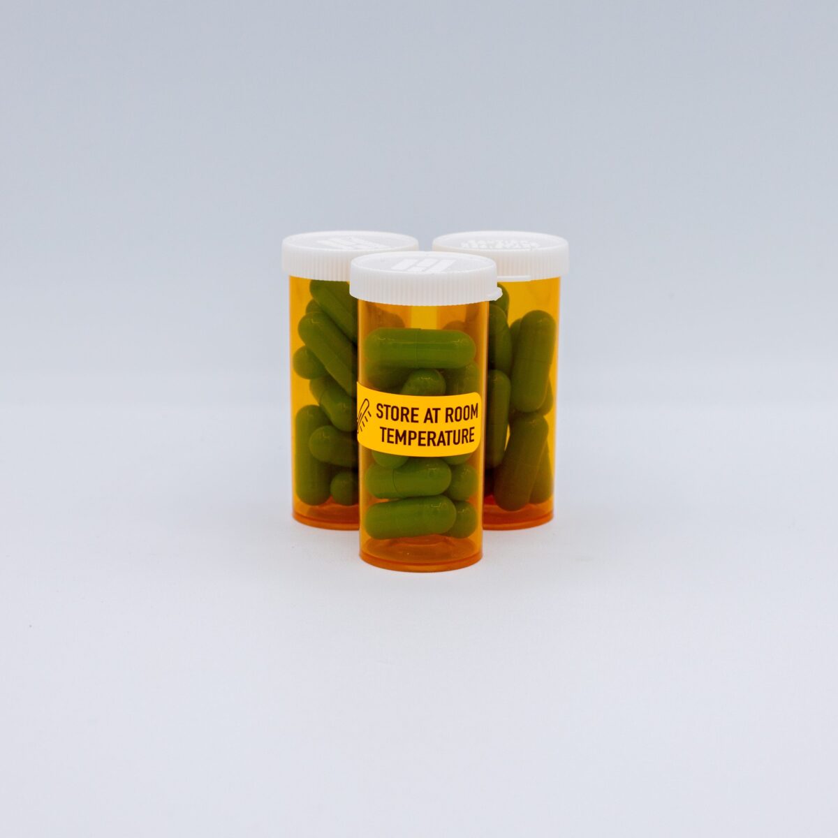 Store at Room Temperature Labels | 0.5" x 1.5" QTY 500