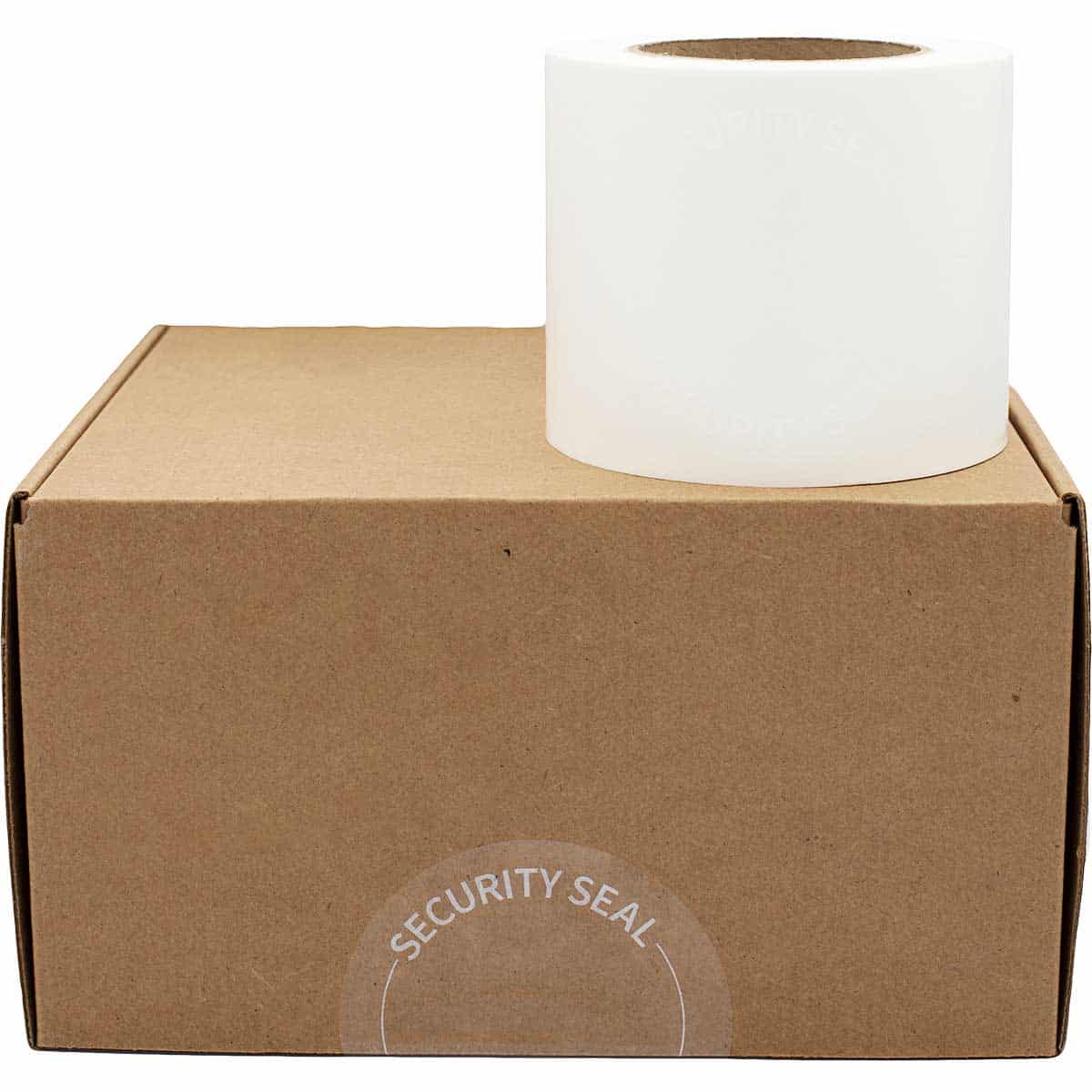 Clear Security Seal Labels 4" Round QTY 500 Clear Security Seal Labels 4" Round QTY 500