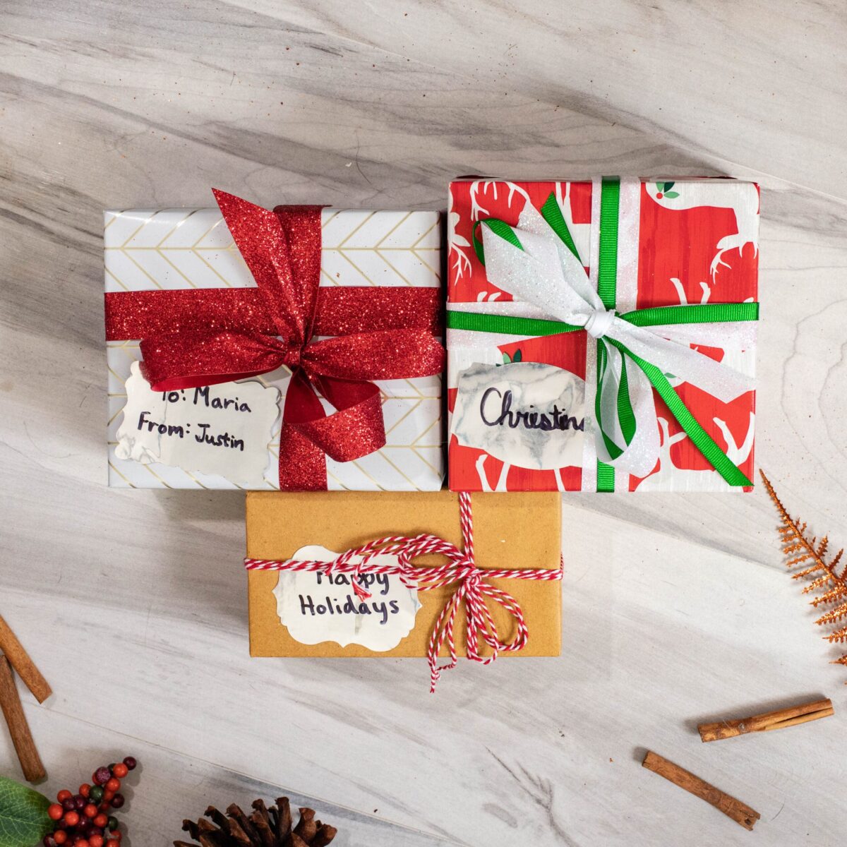 Silver Holiday Gift Tags for Personalized Gift Wrapping QTY 100 Silver Holiday Gift Tags for Personalized Gift Wrapping QTY 100