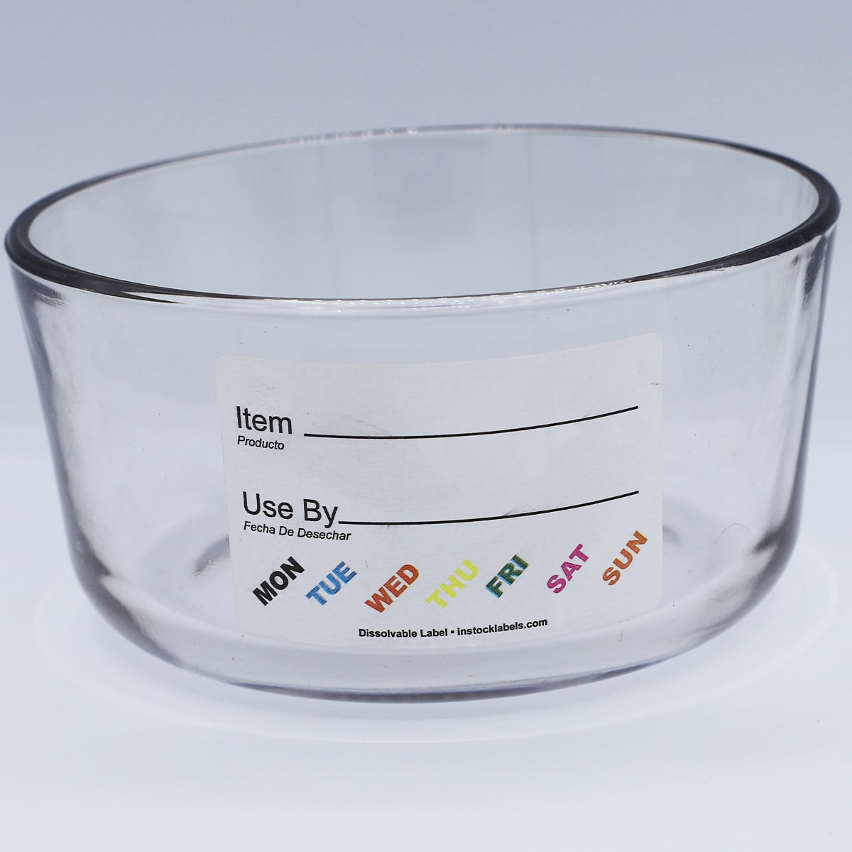 Universal Food Rotation Dissolvable Labels QTY 500 Universal Food Rotation Dissolvable Labels QTY 500