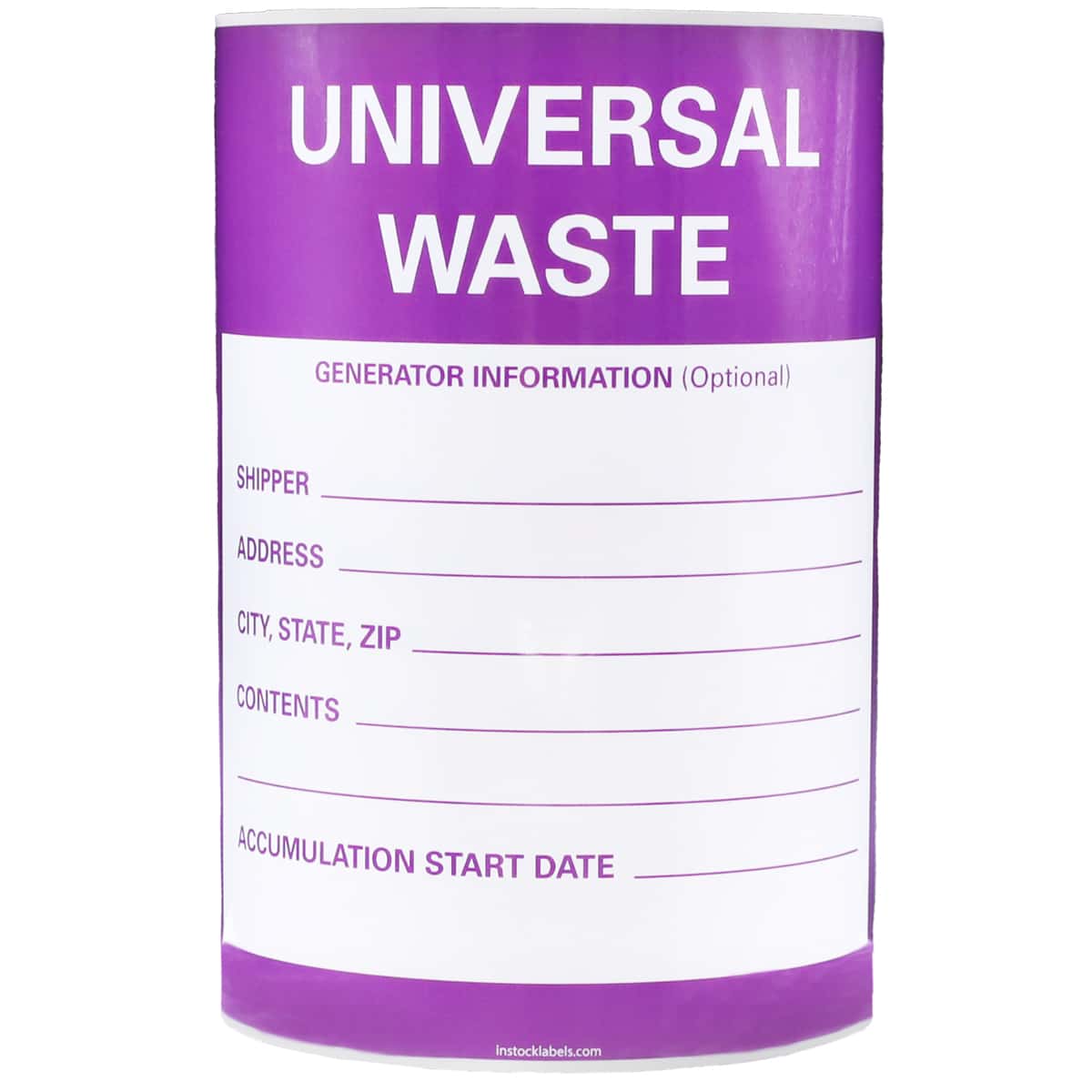 Universal Waste Labels QTY 500