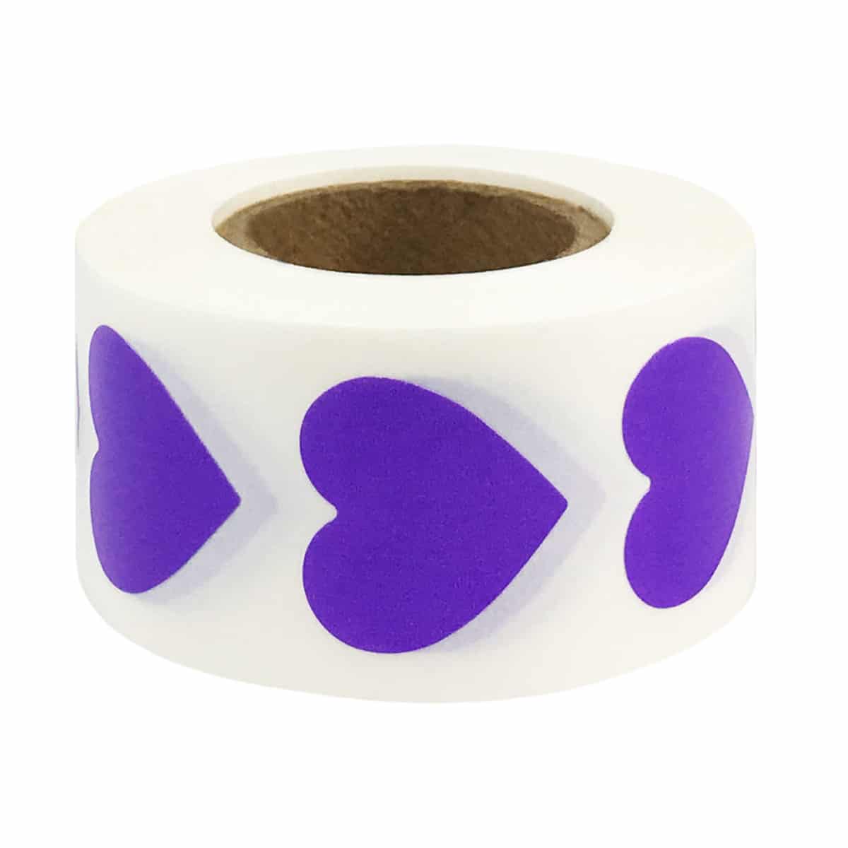 Purple Heart Stickers 3/4" QTY 500