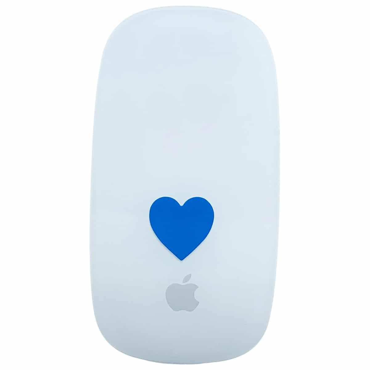 Blue Heart Stickers 3/4" QTY 500