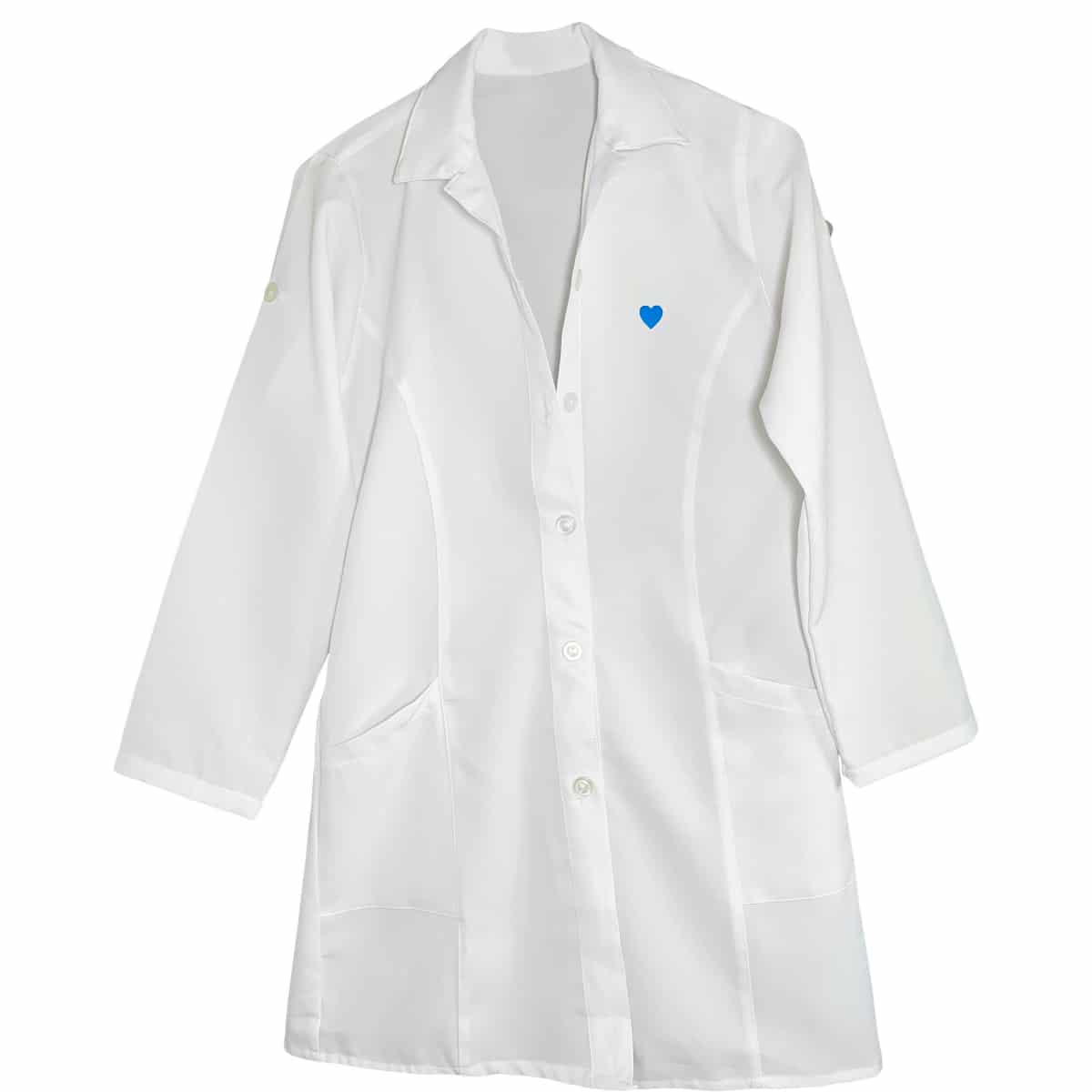 Blue Heart Stickers 3/4" QTY 500