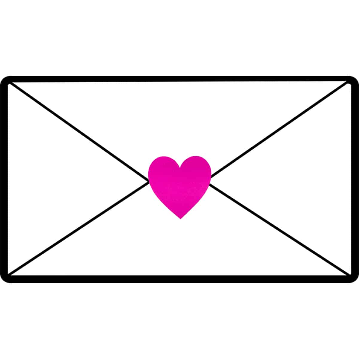 Hot Pink Heart Stickers 1.5" QTY 500 Hot Pink Heart Stickers 1.5" QTY 500