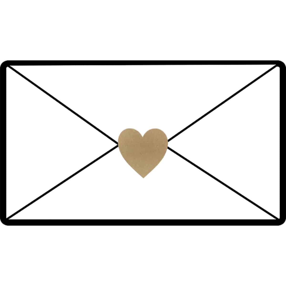 Brown Kraft Paper Heart Stickers 1.5" QTY 500 Brown Kraft Paper Heart Stickers 1.5" QTY 500