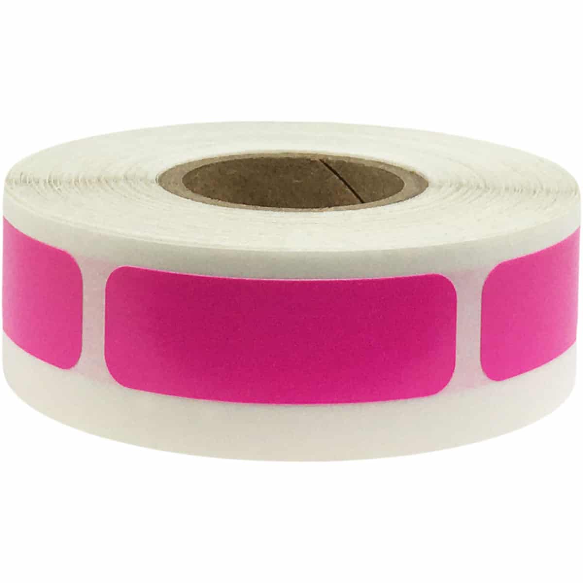 Small Hot Pink Color Code Rectangle Labels 0.5" x 1.5" QTY 500 Small Hot Pink Color Code Rectangle Labels 0.5" x 1.5" QTY 500