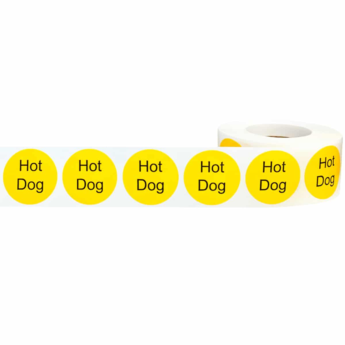 Hot Dog Labels QTY 500