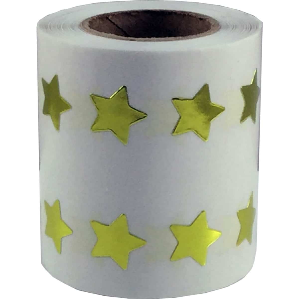 Small Gold Star Stickers 1/2" Inch QTY 1,000 Small Gold Star Stickers 1/2" Inch QTY 1,000