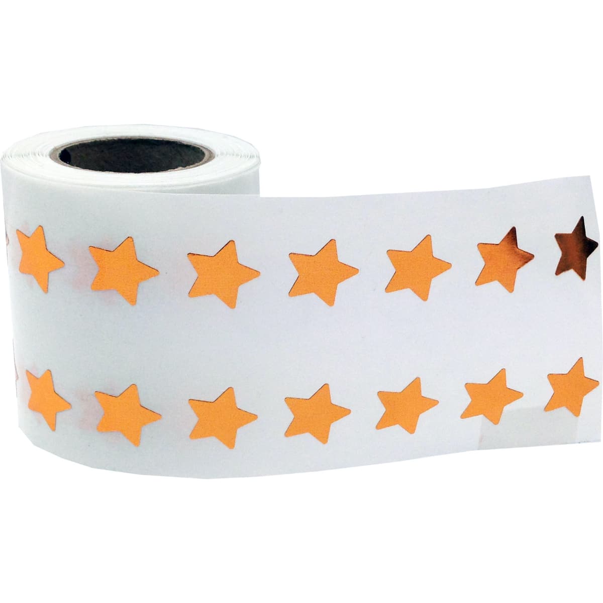 Small Metallic Bronze Star Stickers 1/2" Inch QTY 1,000