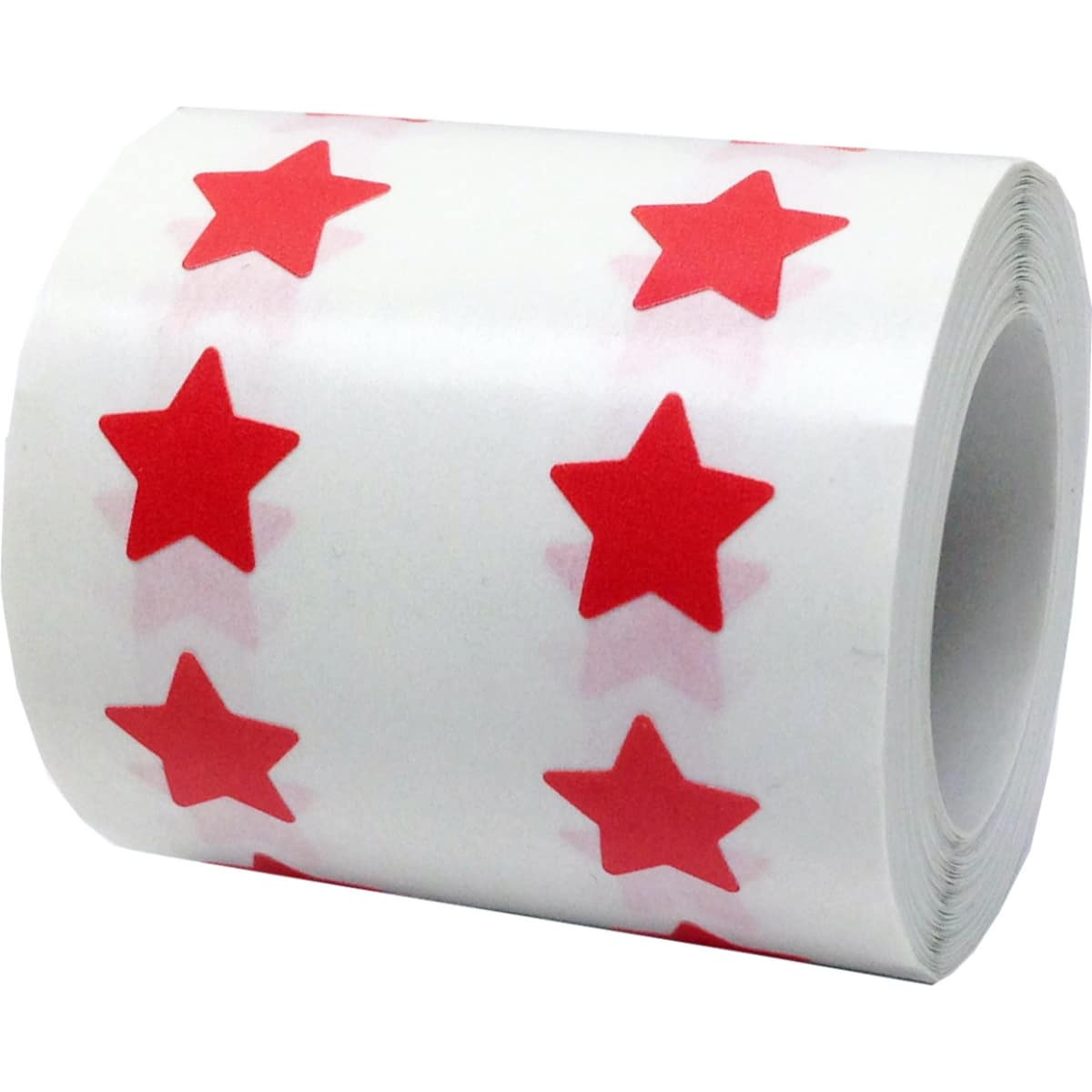 Small Red Star Stickers 1/2" Inch QTY 1,000