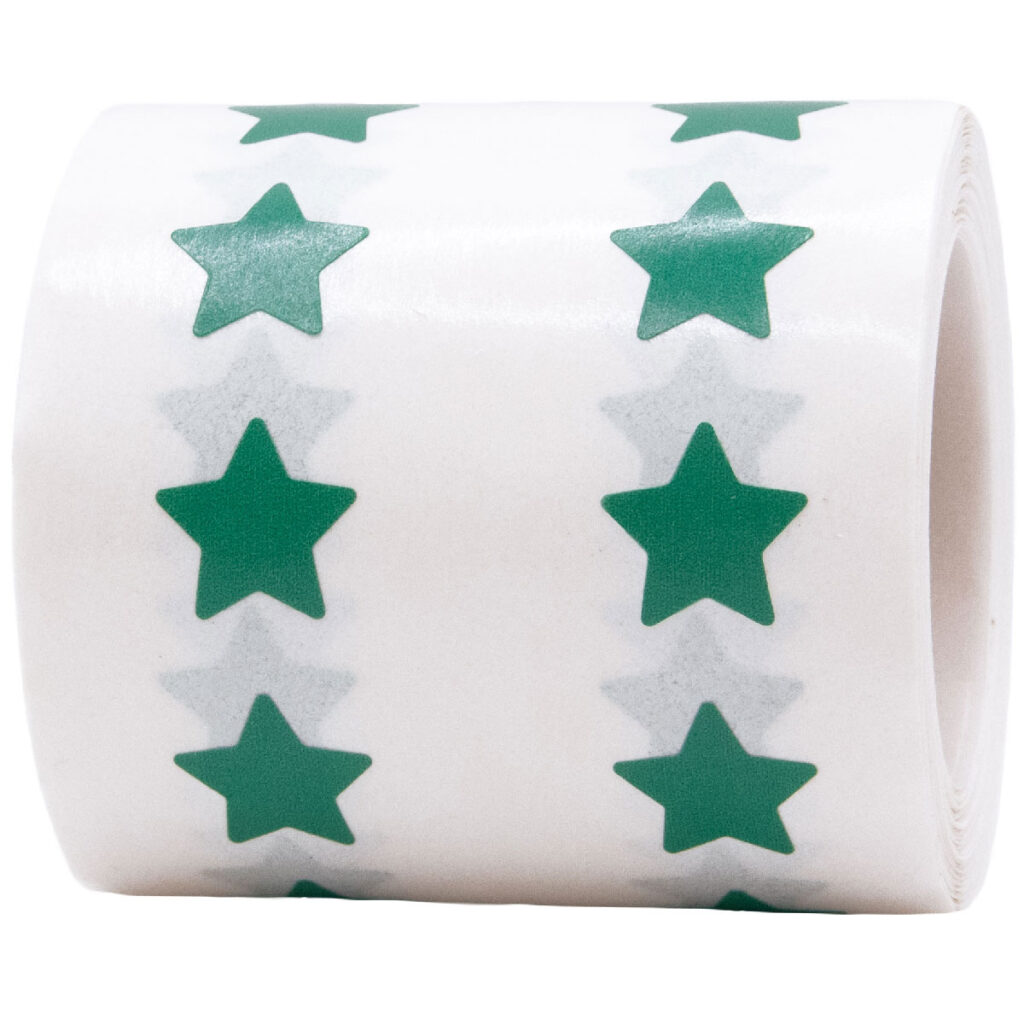 Colour Coded Self Adhesive Labels Round 10mm Roll Of 700 C10 Fluorescent Green - View #7