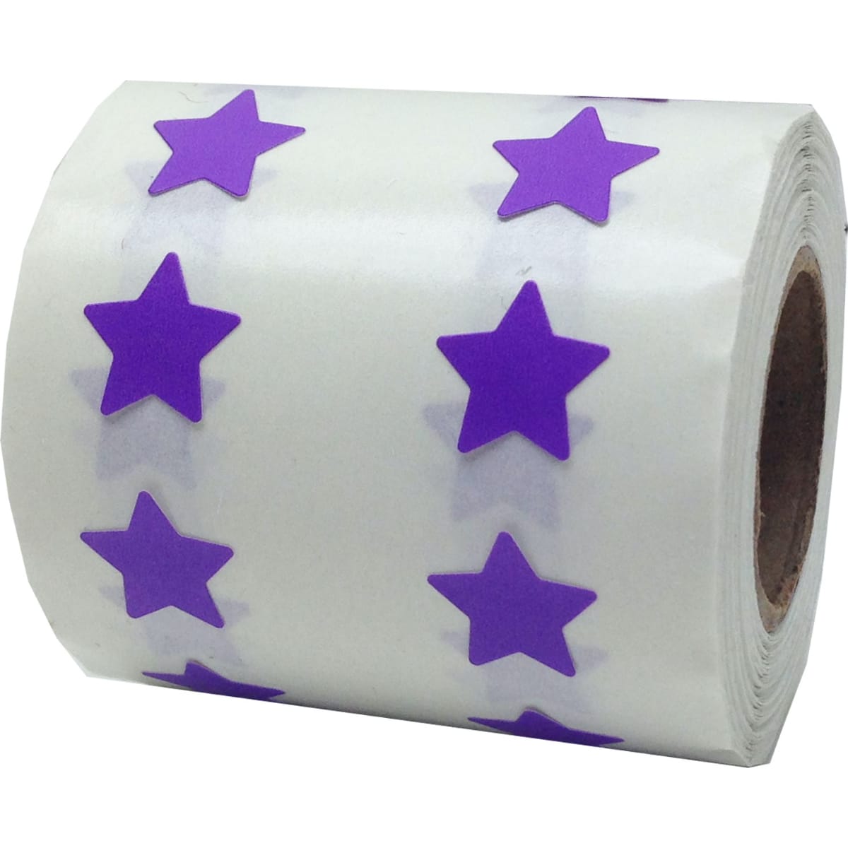 Small Purple Star Stickers 1/2" Inch QTY 1,000 Small Purple Star Stickers 1/2" Inch QTY 1,000