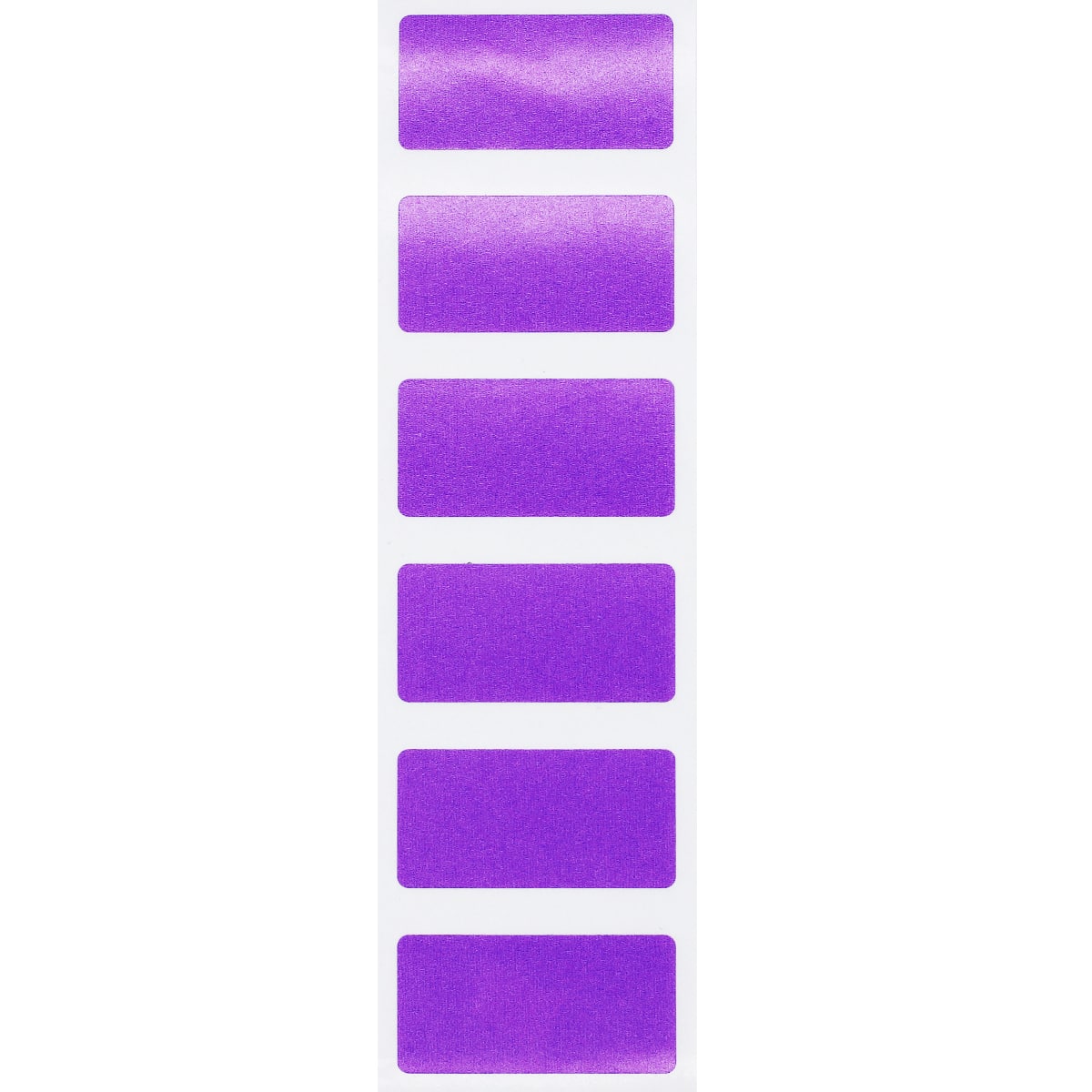Purple Colored Rectangle Labels .75" x 1.5" QTY 500 Purple Colored Rectangle Labels .75" x 1.5" QTY 500