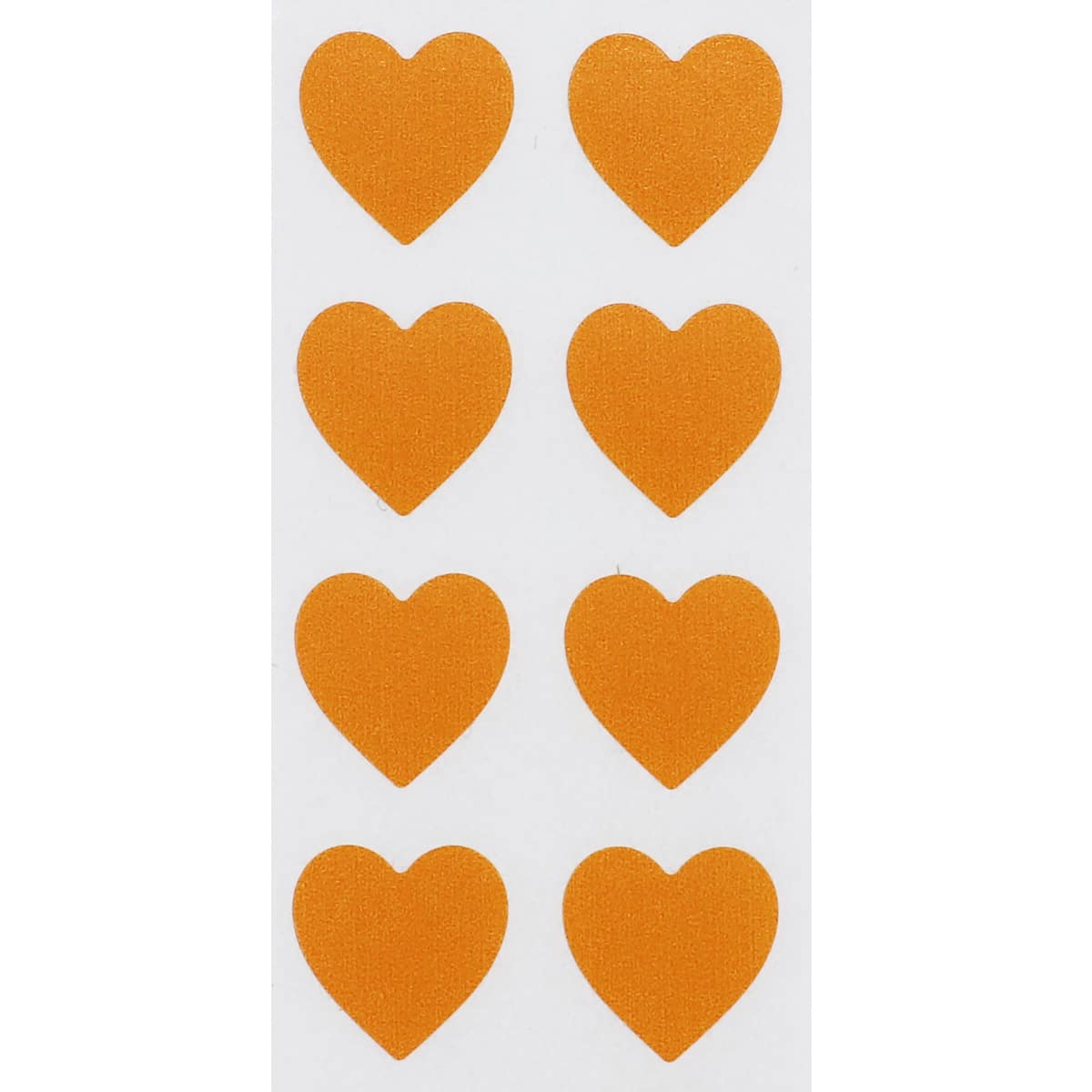 Small Peach Heart Stickers 1/2" QTY 1,000 Small Peach Heart Stickers 1/2" QTY 1,000
