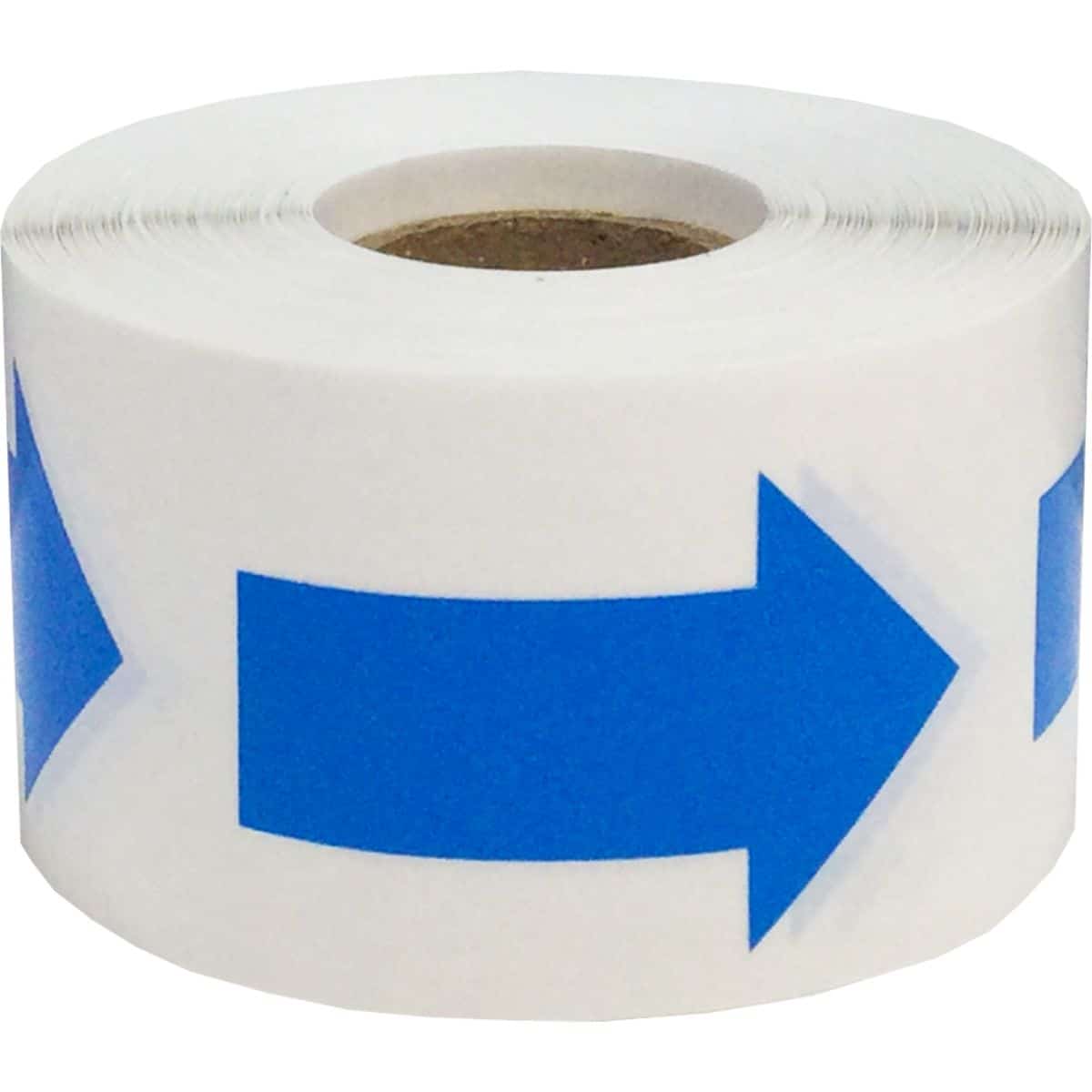 Blue Arrow Stickers 1" QTY 500 Blue Arrow Stickers 1" QTY 500