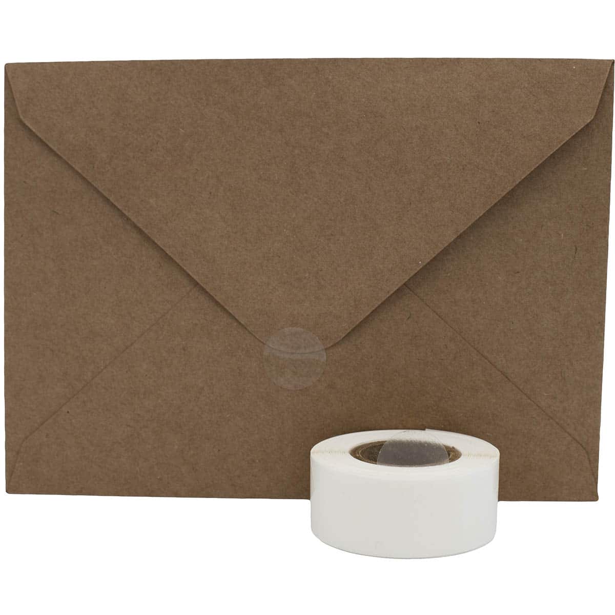 Ultra Clear Wafer Seals 3/4" Round Quantity 500
