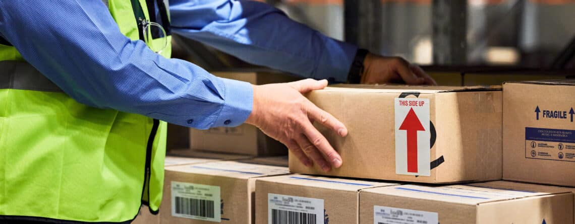 Inventory shipping labels