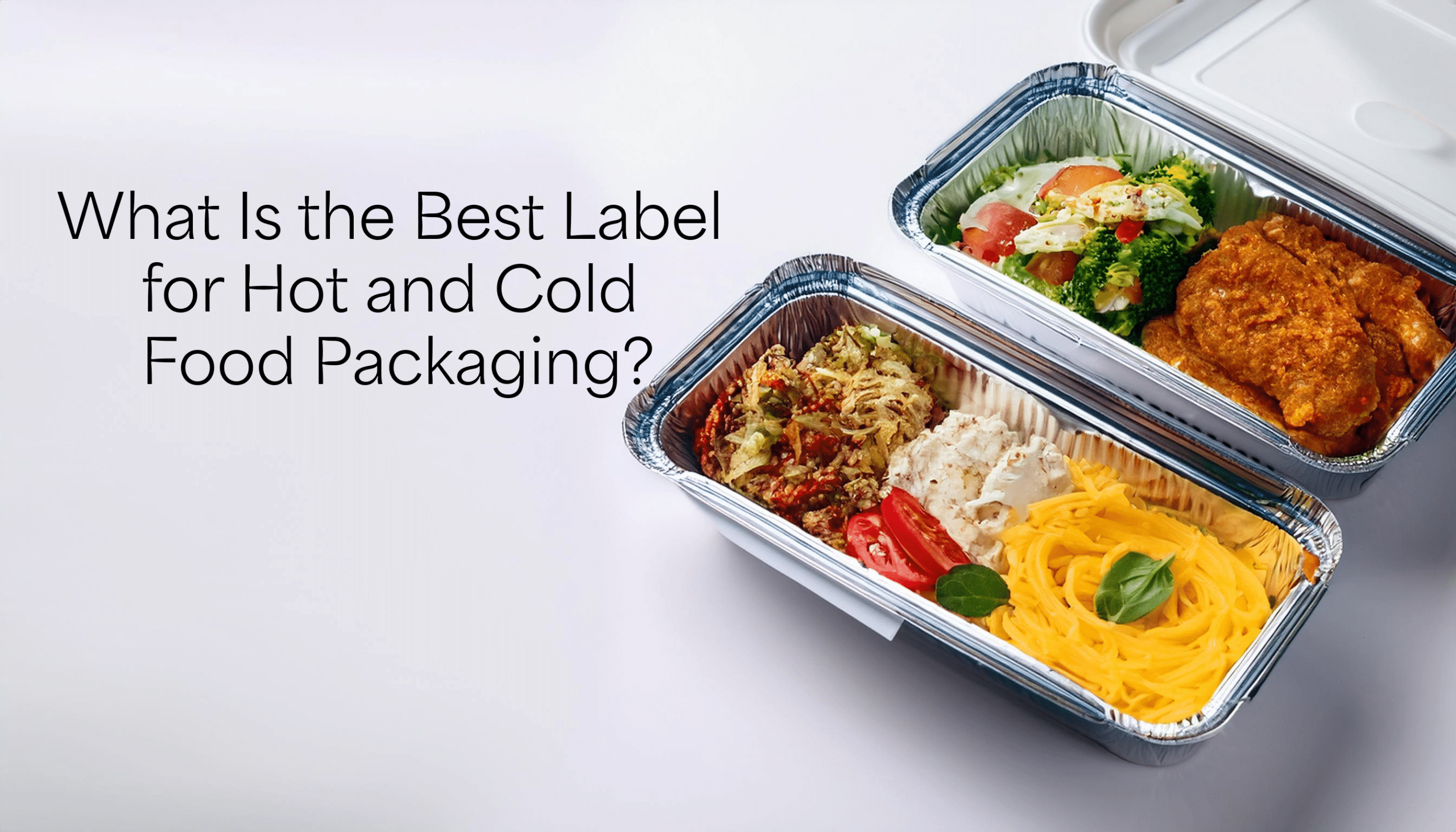 Chilled Label Example Hot and Cold Food Packaging Labels: Durable & FDA-Compliant