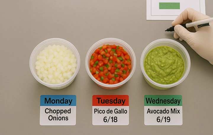 Dissolvable Labels to Prep Your Kitchen Fast